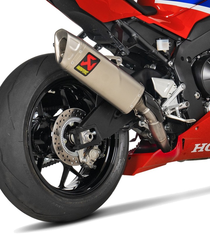 Échappement Akrapovič Evolution en titane pour Honda CBR 1000 RR (24-26) S-H10E4-APLT