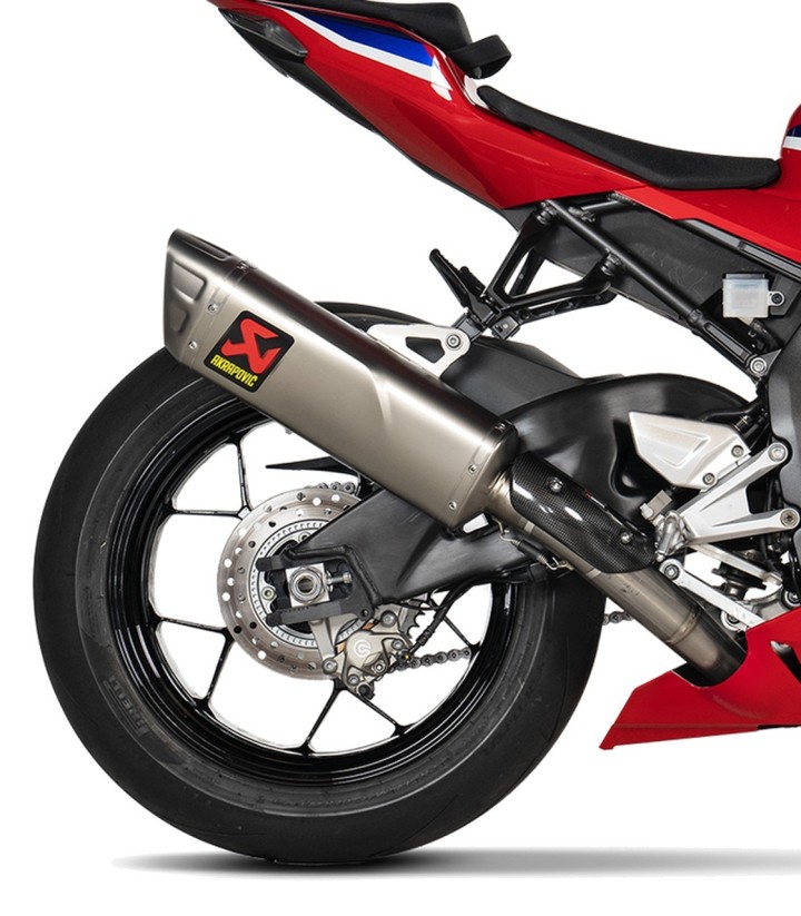 Scarico Akrapovič Evolution in titanio per Honda CBR 1000 RR (24-26) S-H10E4-APLT