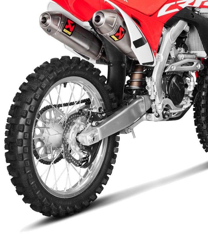 Échappement Akrapovič Evolution en titane pour Honda CRF 250 R/RX (18-19) S-H2MET10-CIQTA
