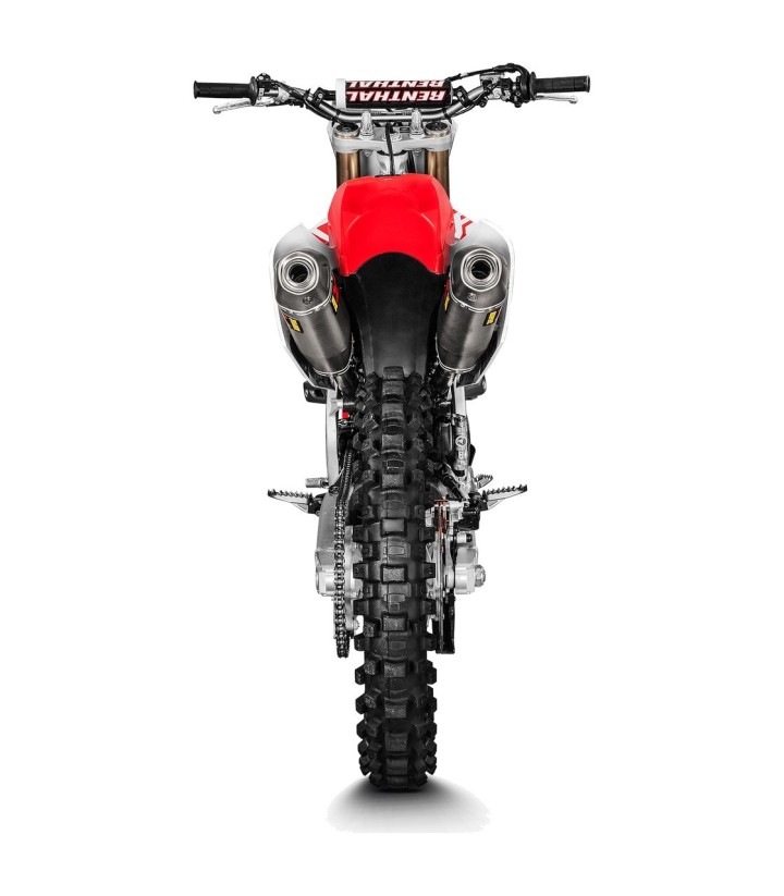 Scarico Akrapovič Evolution in titanio per Honda CRF 250 R/RX (18-19) S-H2MET10-CIQTA