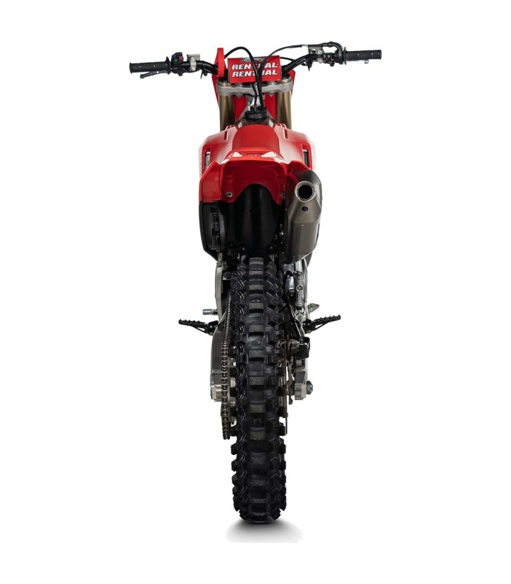 Échappement Akrapovič Evolution en titane pour Honda CRF 450 R/RX (25-26), CRF 450 X (25) S-H4E1-FDHLT