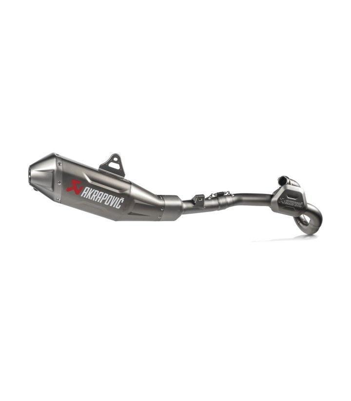 Akrapovič Evolution Exhaust in Titanium for Honda CRF 450 R/RX (25-26), CRF 450 X (25) S-H4E1-FDHLT