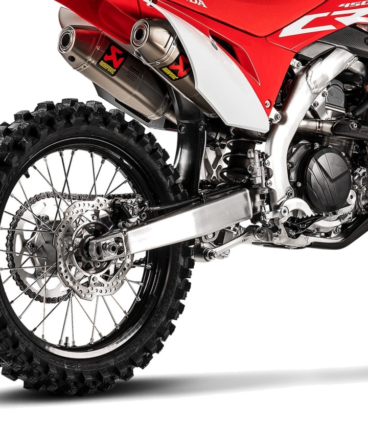 Scarico Akrapovič Evolution in titanio per Honda CRF 450 R/RX (17-20) S-H4MET15-CIQTA