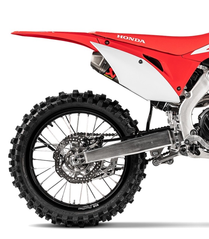 Akrapovič Evolution Exhaust in Titanium for Honda CRF 450 R/RX (17-20) S-H4MET15-CIQTA