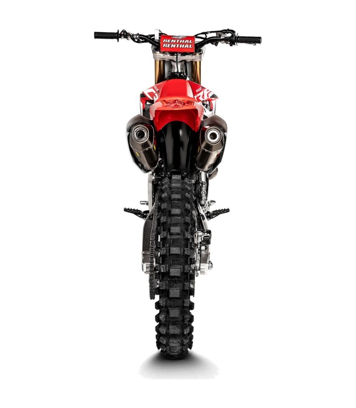 Akrapovič Evolution-uitlaat van titanium voor Honda CRF 450 R/RX (17-20) S-H4MET15-CIQTA