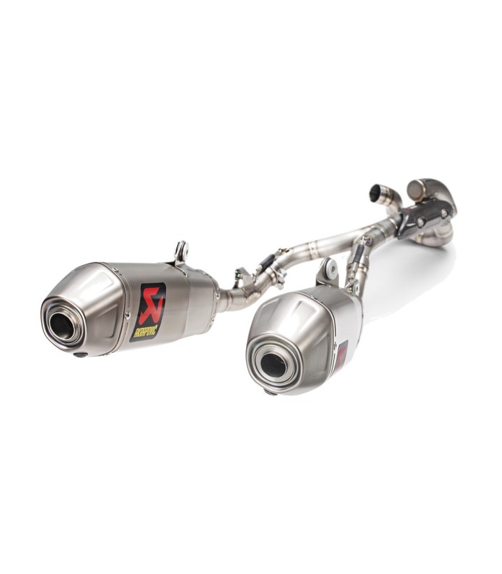 Akrapovič Evolution-uitlaat van titanium voor Honda CRF 450 R/RX (17-20) S-H4MET15-CIQTA