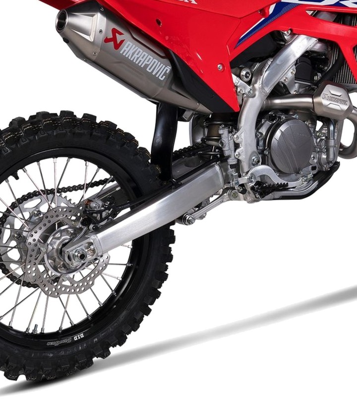 Échappement Akrapovič Evolution en titane pour Honda CRF 450 R/RX (21-24) S-H4MET16FDHLTA