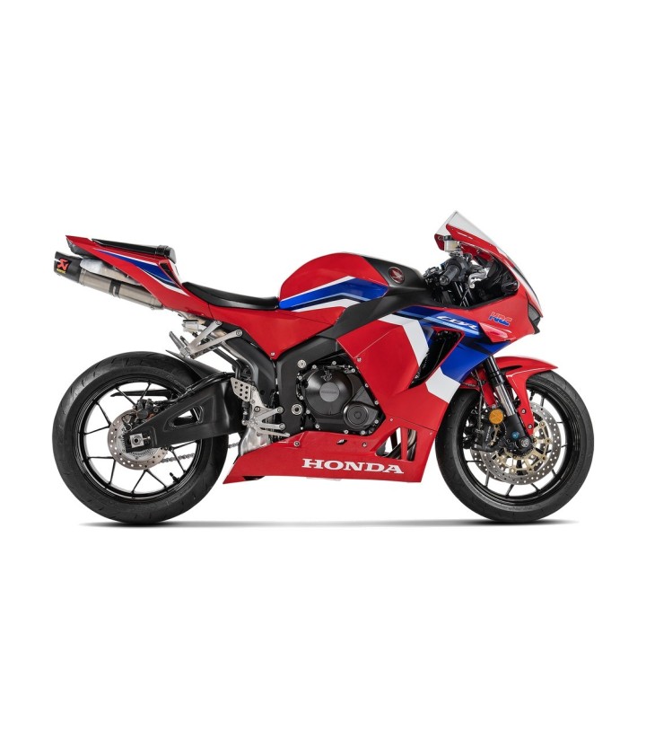 Échappement Akrapovič Evolution en titane pour Honda CBR 600 RR (05-26) S-H6E5-ACT