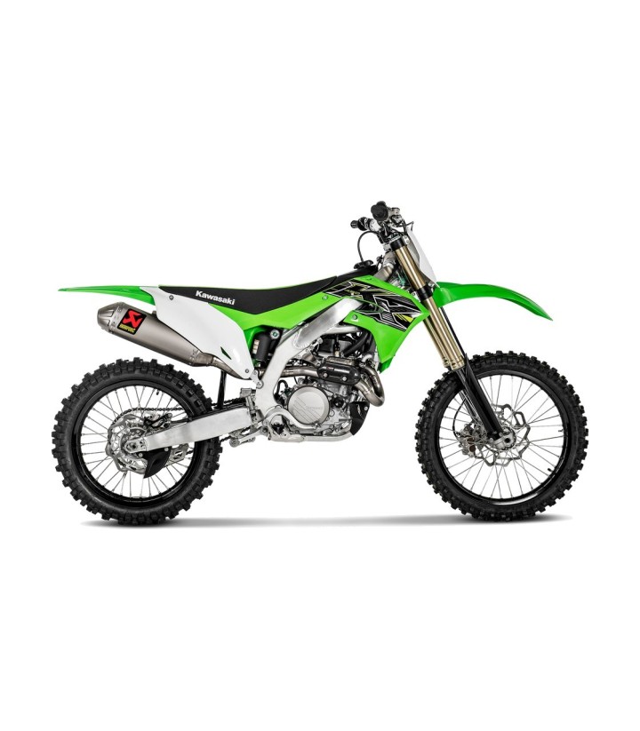 Akrapovič Evolution Auspuff aus Titan für Kawasaki KX 450 (21-23), KX 450 F (19-20) S-K4MET8-BNTA