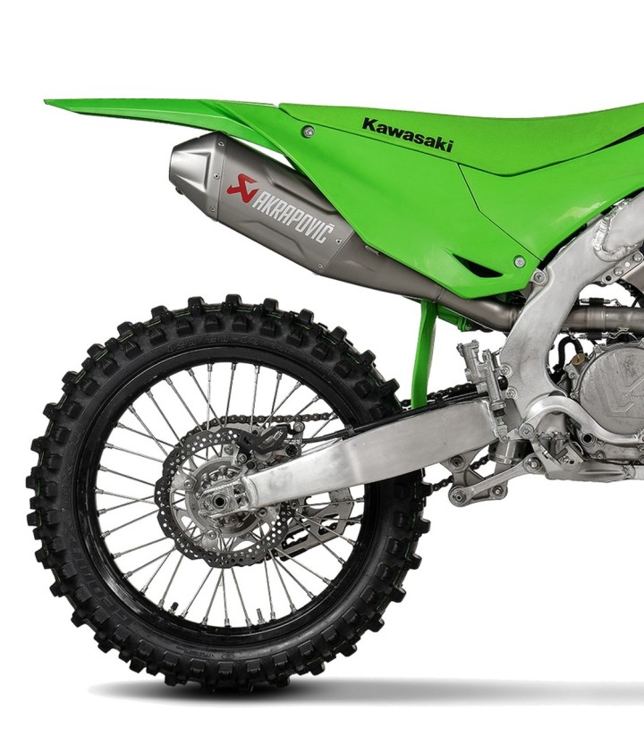 Scarico Akrapovič Evolution in titanio per Kawasaki KX 450 (24-26) S-K4MET9-FDHLTA