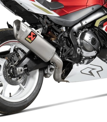 Escape Akrapovič Evolution em titânio para Suzuki GSX-R 1000 (17-26) S-S10E4-APLT