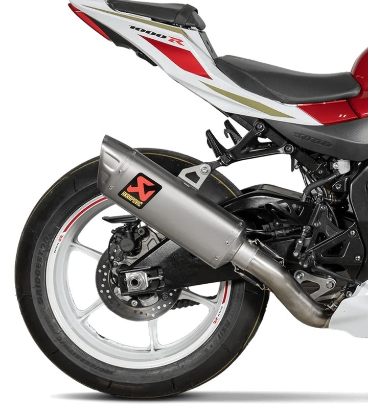 Escape Akrapovič Evolution en Titanio para Suzuki GSX-R 1000 (17-26) S-S10E4-APLT