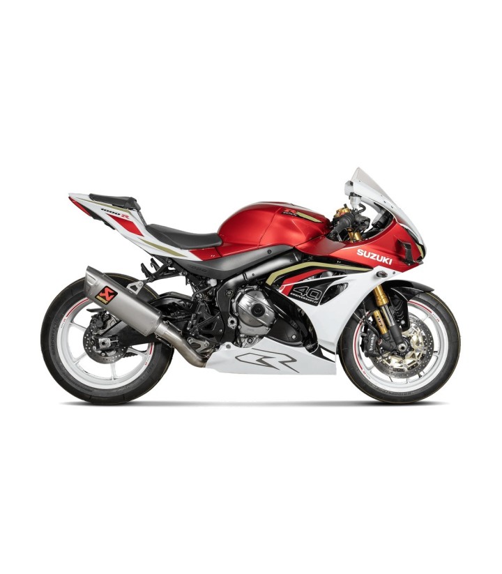 Échappement Akrapovič Evolution en titane pour Suzuki GSX-R 1000 (17-26) S-S10E4-APLT