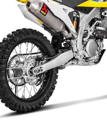 Scarico Akrapovič Evolution in titanio per Suzuki RMZ 450 (18-26) S-S4MET11-BNTA