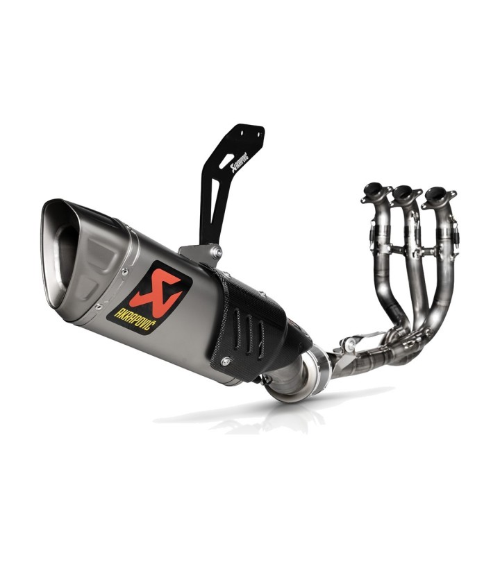 Akrapovič Evolution Exhaust in Titanium for Triumph Daytona 660 (24-26) S-T6E1-APLT