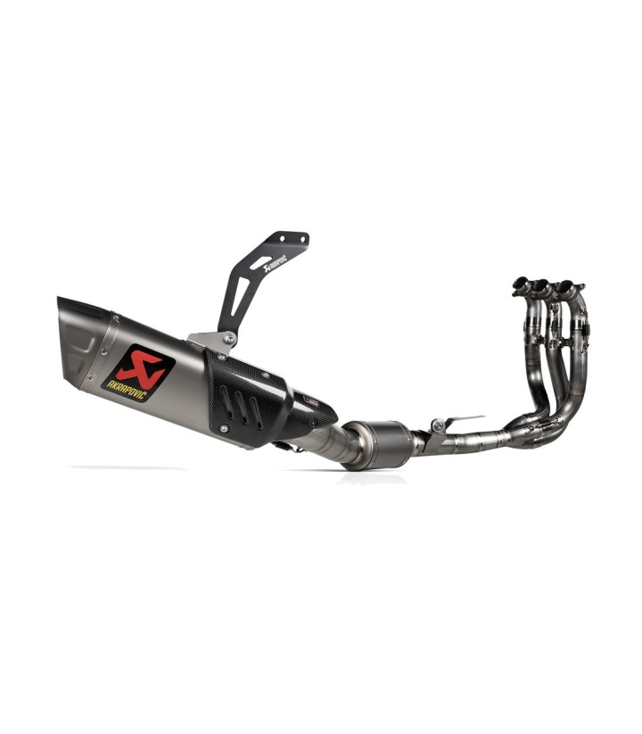 Akrapovič Evolution Exhaust in Titanium for Triumph Daytona 660 (24-26) S-T6E1-APLT