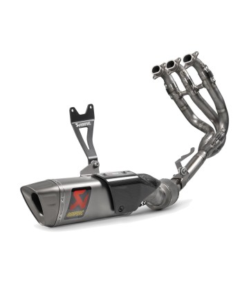 Akrapovič Evolution-uitlaat van titanium voor Triumph Daytona 765 (20-22, 25-26), Street Triple 765 (20-22, 25-26) S-T7E1-APLT