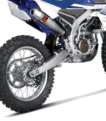 Akrapovič Evolution Auspuff aus Titan für Yamaha WR 250 F (15-18), YZ 250 F/FX (14-18), YZF 250 F (14-18) S-Y2MET14CIBNTA