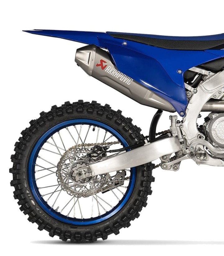Échappement Akrapovič Evolution en titane pour Yamaha WR 450 F (24-25), YZ/YZF 450 F (23-25) S-Y4MET16FDHLTA