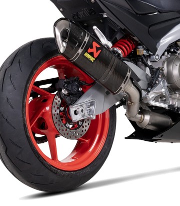 Échappement Akrapovič Racing en carbone pour Aprilia RS 660 (21-26), Tuono 660 (21-26) S-A6R5-APLC