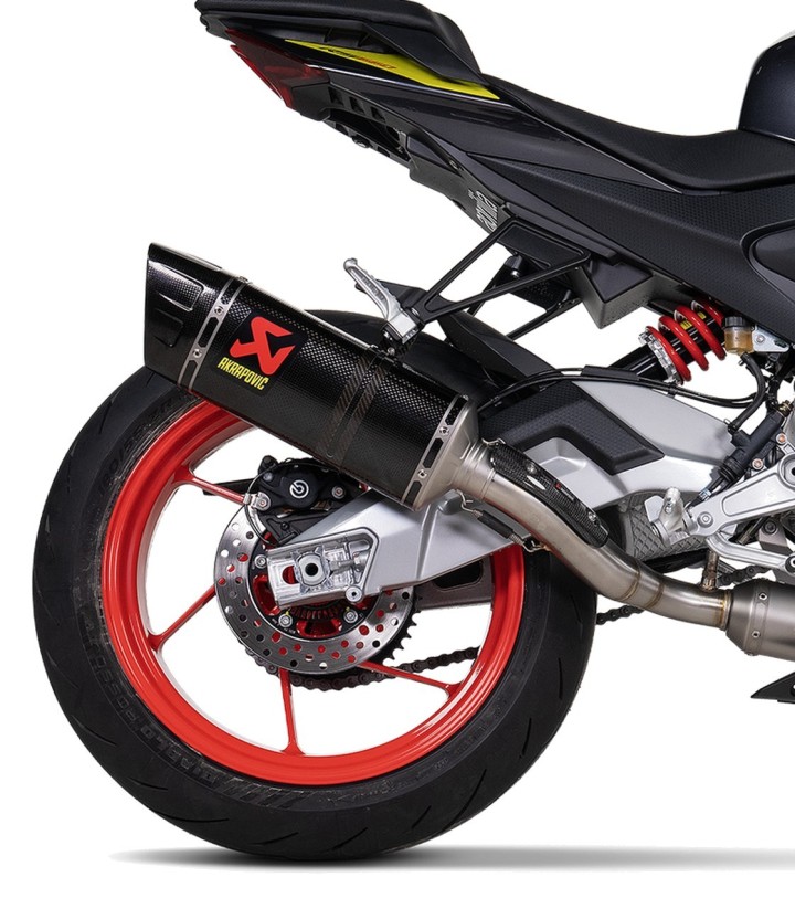 Escape Akrapovič Racing en Carbono para Aprilia RS 660 (21-26), Tuono 660 (21-26) S-A6R5-APLC