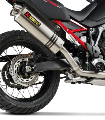 Akrapovič Racing Exhaust in Titanium for Honda CRF 1100 L Africa Twin (20-26) S-H11R3-WT