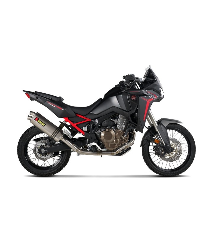 Akrapovič Racing Exhaust in Titanium for Honda CRF 1100 L Africa Twin (20-26) S-H11R3-WT