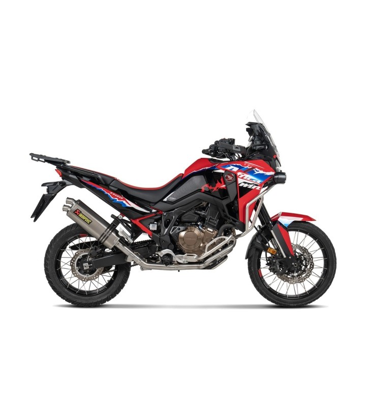 Escape Akrapovič Racing em titânio para Honda CRF 1100 L Africa Twin (20-26) S-H11R4-WT
