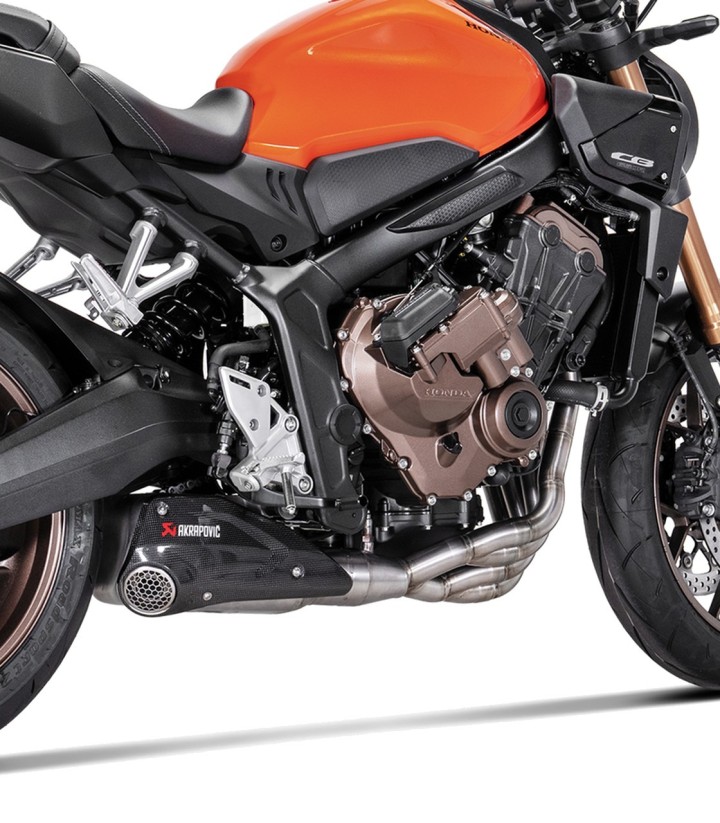 Scarico Akrapovič Racing in acciaio per Honda CB 650 R (19-26), CBR 650 R (19-26) S-H6R16-HKGKHSS