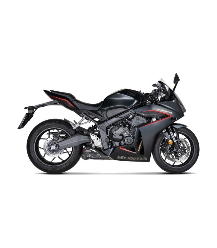 Escape Akrapovič Racing em aço para Honda CB 650 R (19-26), CBR 650 R (19-26) S-H6R16-HKGKHSS