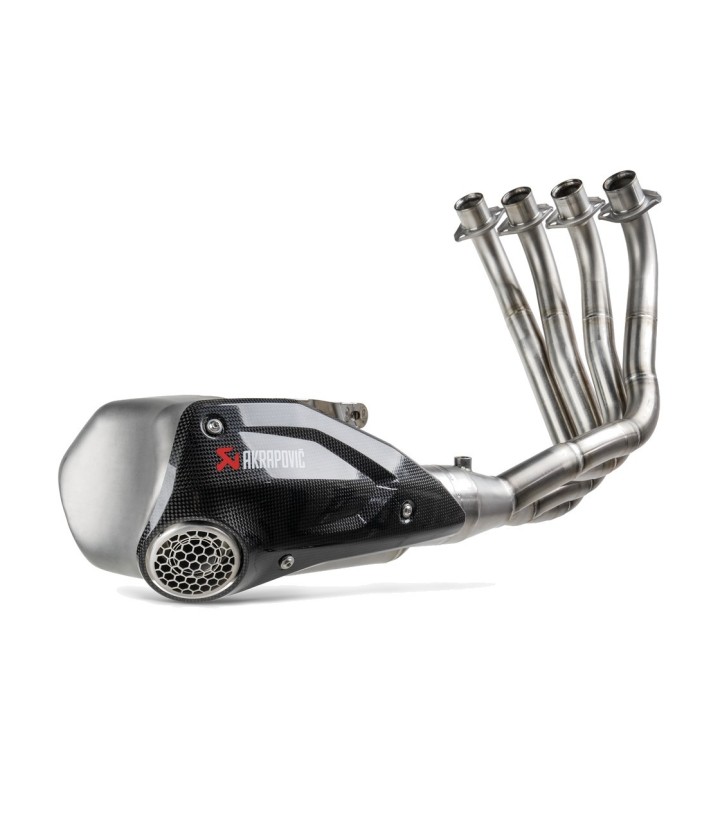 Escape Akrapovič Racing en Acero para Honda CB 650 R (19-26), CBR 650 R (19-26) S-H6R16-HKGKHSS
