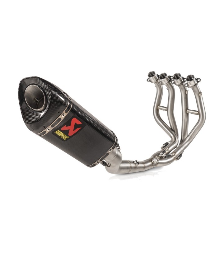 Akrapovič Racing-uitlaat van carbon voor Kawasaki ZX 25 R (20-26), ZX 4 R (23-26) S-K2R3-APC