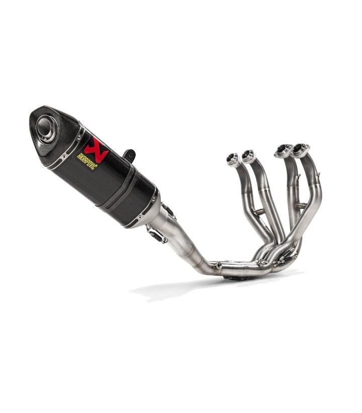 Escape Akrapovič Racing en Carbono para Kawasaki ZX 6 R (23-26) S-K6R11-RC/1