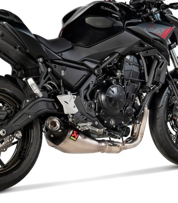 Escape Akrapovič Racing en Titanio para Kawasaki Ninja 650 (21-26), Z 650 (21-26) S-K6R14-HEGEHT2