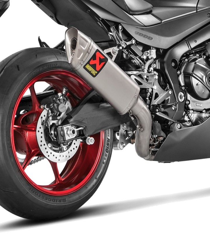 Akrapovič Racing Exhaust in Titanium for Suzuki GSX-R 1000 (17-25) S-S10R11-APLT