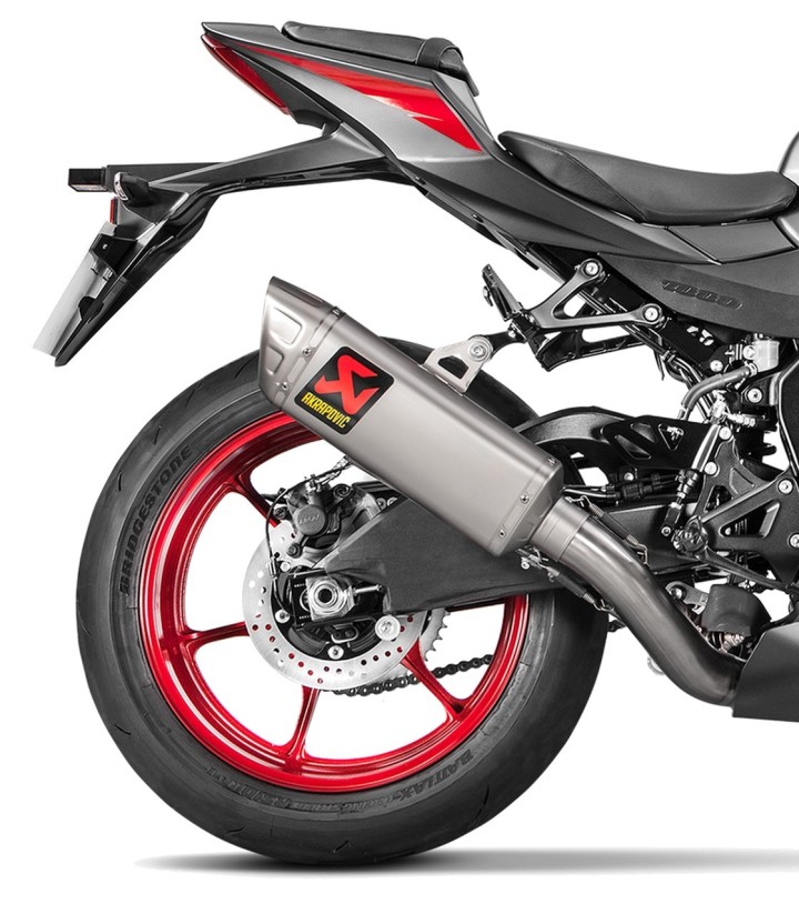Akrapovič Racing Auspuff aus Titan für Suzuki GSX-R 1000 (17-25) S-S10R11-APLT