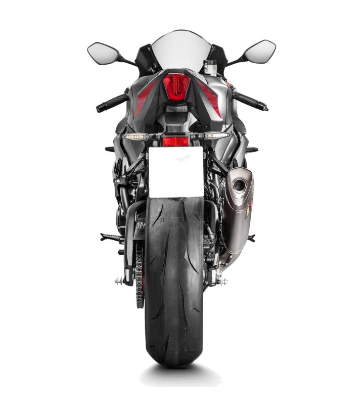 Akrapovič Racing Auspuff aus Titan für Suzuki GSX-R 1000 (17-25) S-S10R11-APLT