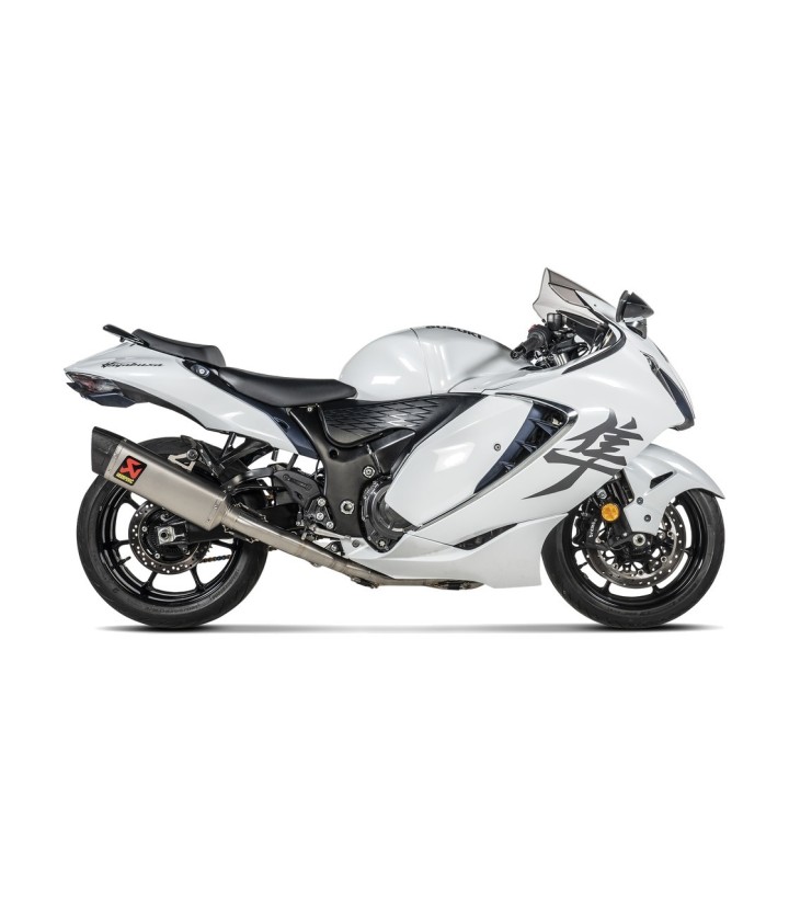 Escape Akrapovič Racing en Titanio para Suzuki GSX 1300 R Hayabusa (21-26) S-S13R4-APLT
