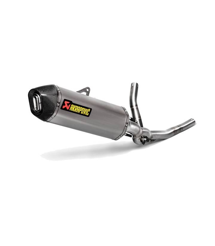 Escape Akrapovič Racing en Titanio para Suzuki DL 650 V Strom (17-24) S-S6R9-WT