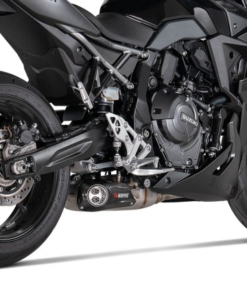Escape Akrapovič Racing em aço para Suzuki GSX-8R/S/T/TT (22-26) S-S8R1-HHAKESS