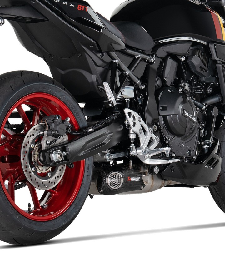 Échappement Akrapovič Racing en acier pour Suzuki GSX-8R/S/T/TT (22-26) S-S8R1-HHAKESS