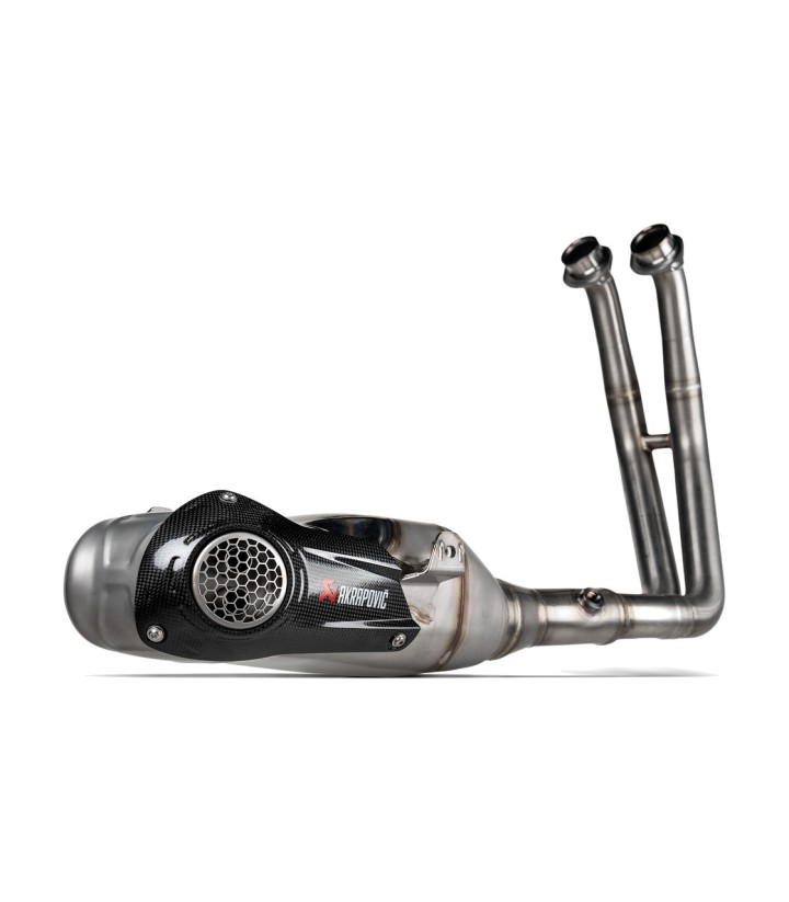 Escape Akrapovič Racing em aço para Suzuki GSX-8R/S/T/TT (22-26) S-S8R1-HHAKESS