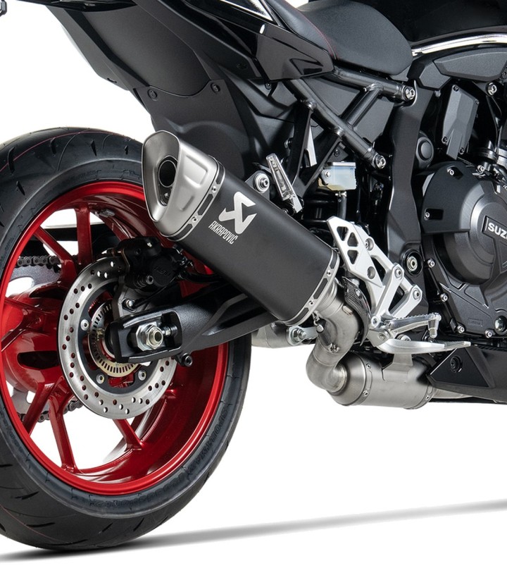 Akrapovič Racing-uitlaat in zwart voor Suzuki GSX-8R/S/T/TT (22-26) S-S8R3-APLTBL