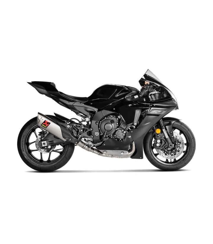 Akrapovič Racing Exhaust in Titanium for Yamaha YZF R1 (15-26) S-Y10R15-APLT