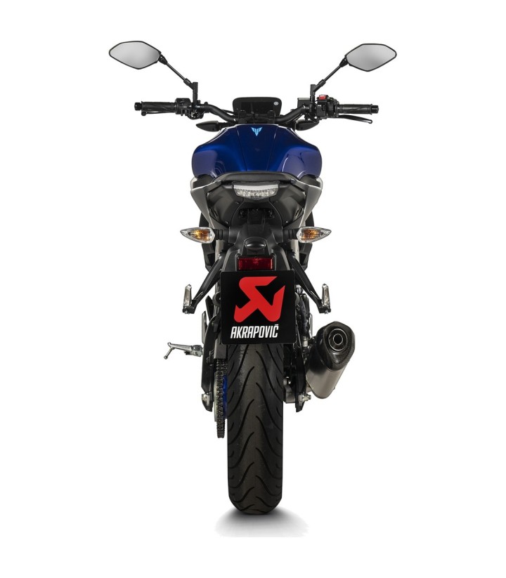 Escape Akrapovič Racing en Titanio para Yamaha MT 125 (21-26), R 125 (21-26), YZF 125 R (21-25), YZF R25 (21-26) S-Y125R11-HZT
