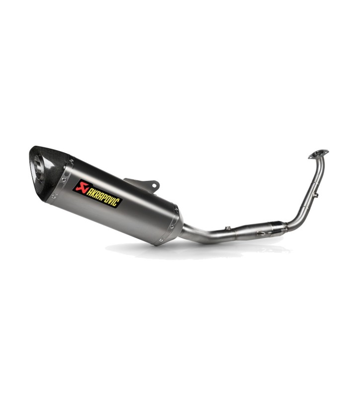 Escape Akrapovič Racing en Titanio para Yamaha MT 125 (21-26), R 125 (21-26), YZF 125 R (21-25), YZF R25 (21-26) S-Y125R11-HZT