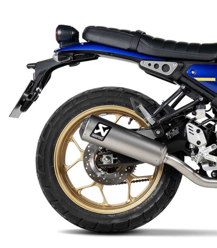 Escape Akrapovič Racing en Titanio para Yamaha XSR 125 (21-26) S-Y125R13-HBFGT