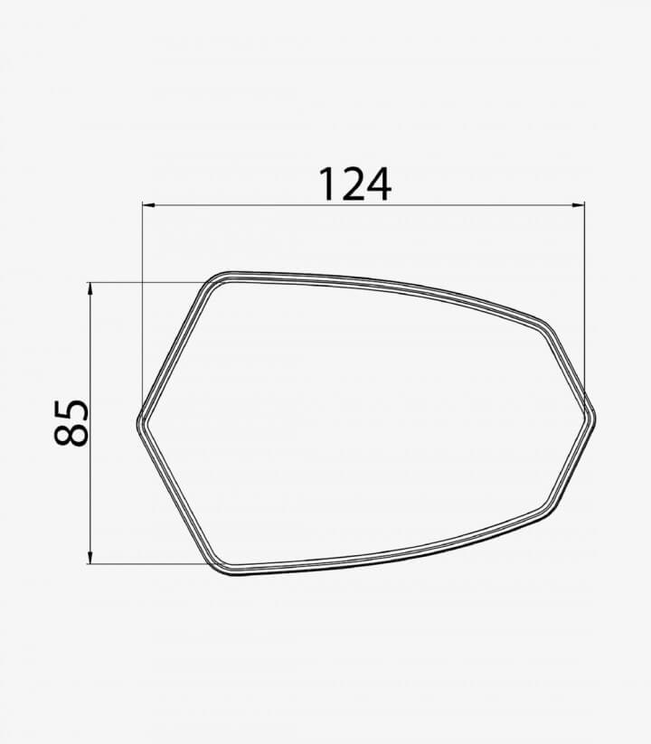 GTI Puig mirrors color Anodized aluminum 015DD+016DD
