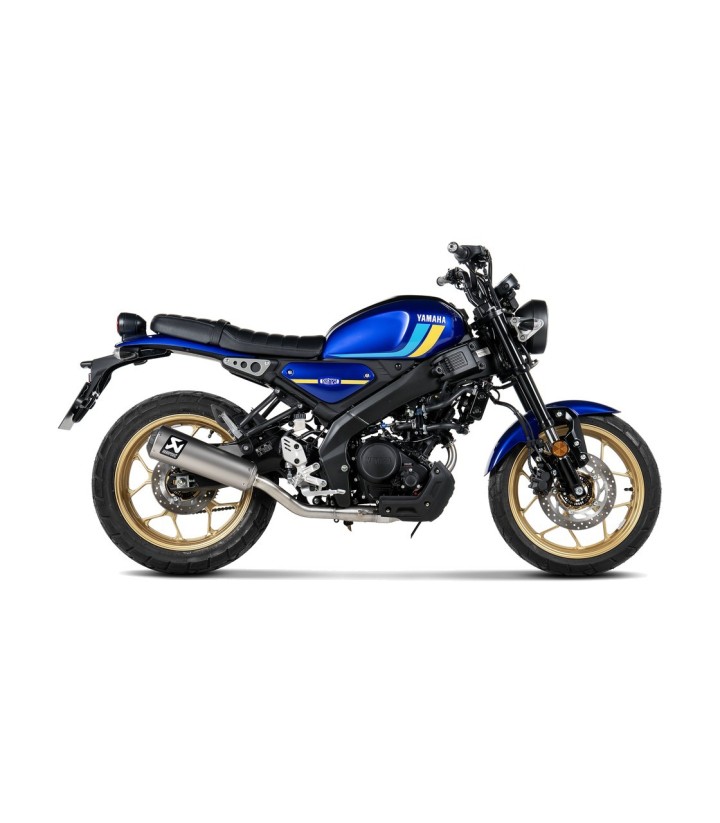Échappement Akrapovič Racing en titane pour Yamaha XSR 125 (21-26) S-Y125R13-HBFGT