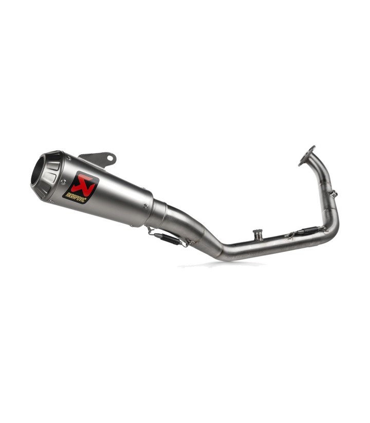 Escape Akrapovič Racing em titânio para Yamaha R 125 (24-26), YZF R15 (24-26) S-Y150R1-CUSS